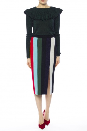 Sweter z falbaną przy dekolcie, zdjęcie 2 Sweter z falbaną przy dekolcie od Diane Von Furstenberg
